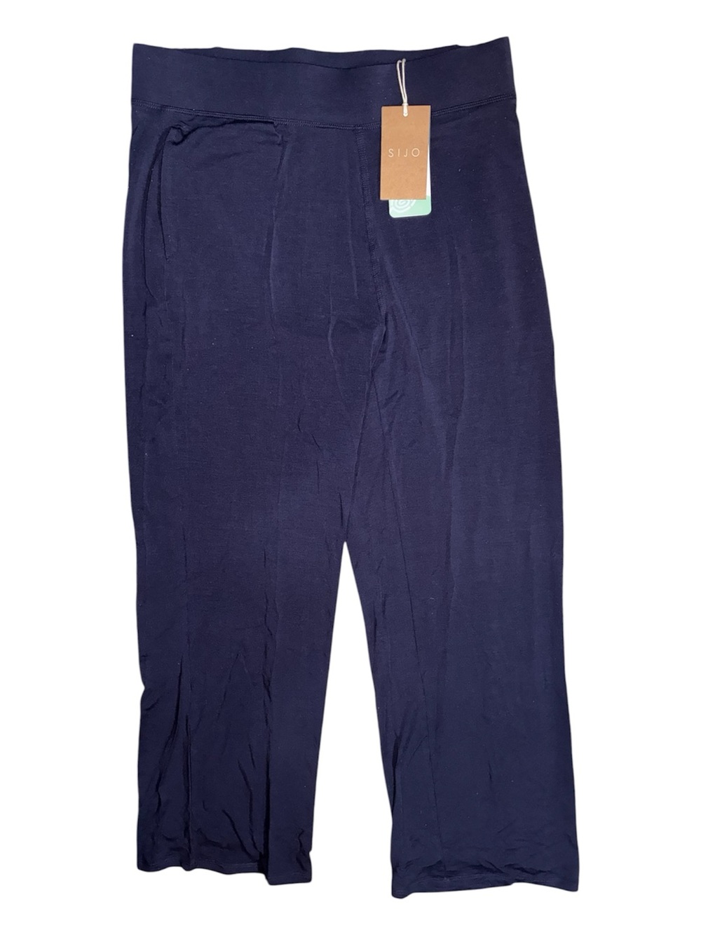 NWTs Sijo Eucalyptus Tencel SoftStretch Classic Pants in Navy Sz M